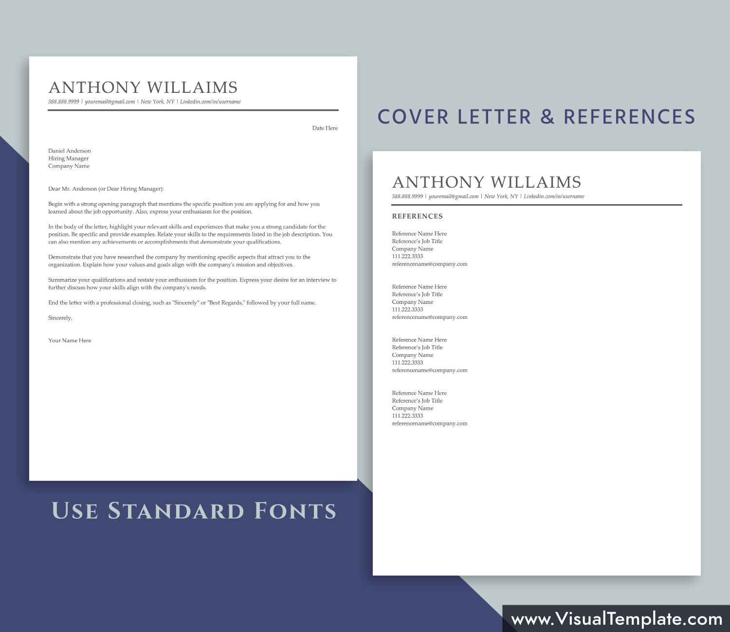 visualtemplate.com-ATS Resume Template