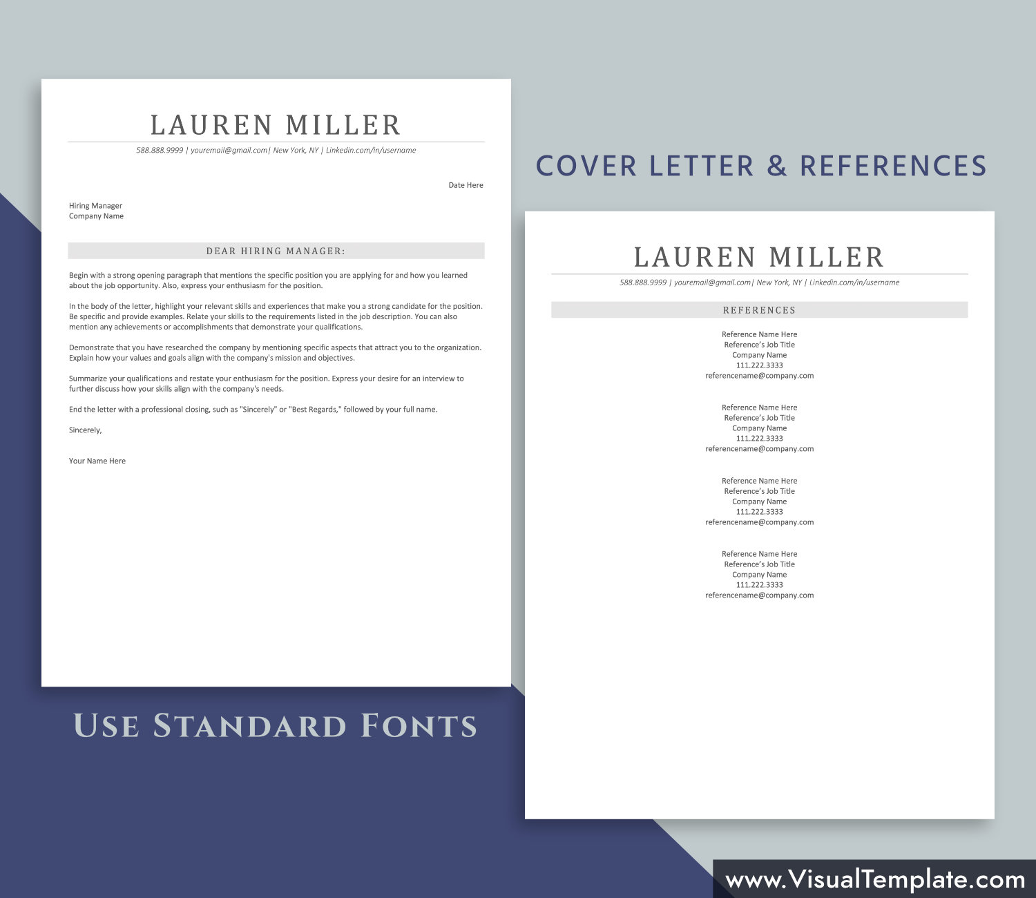 visualtemplate.com-ATS Resume Template