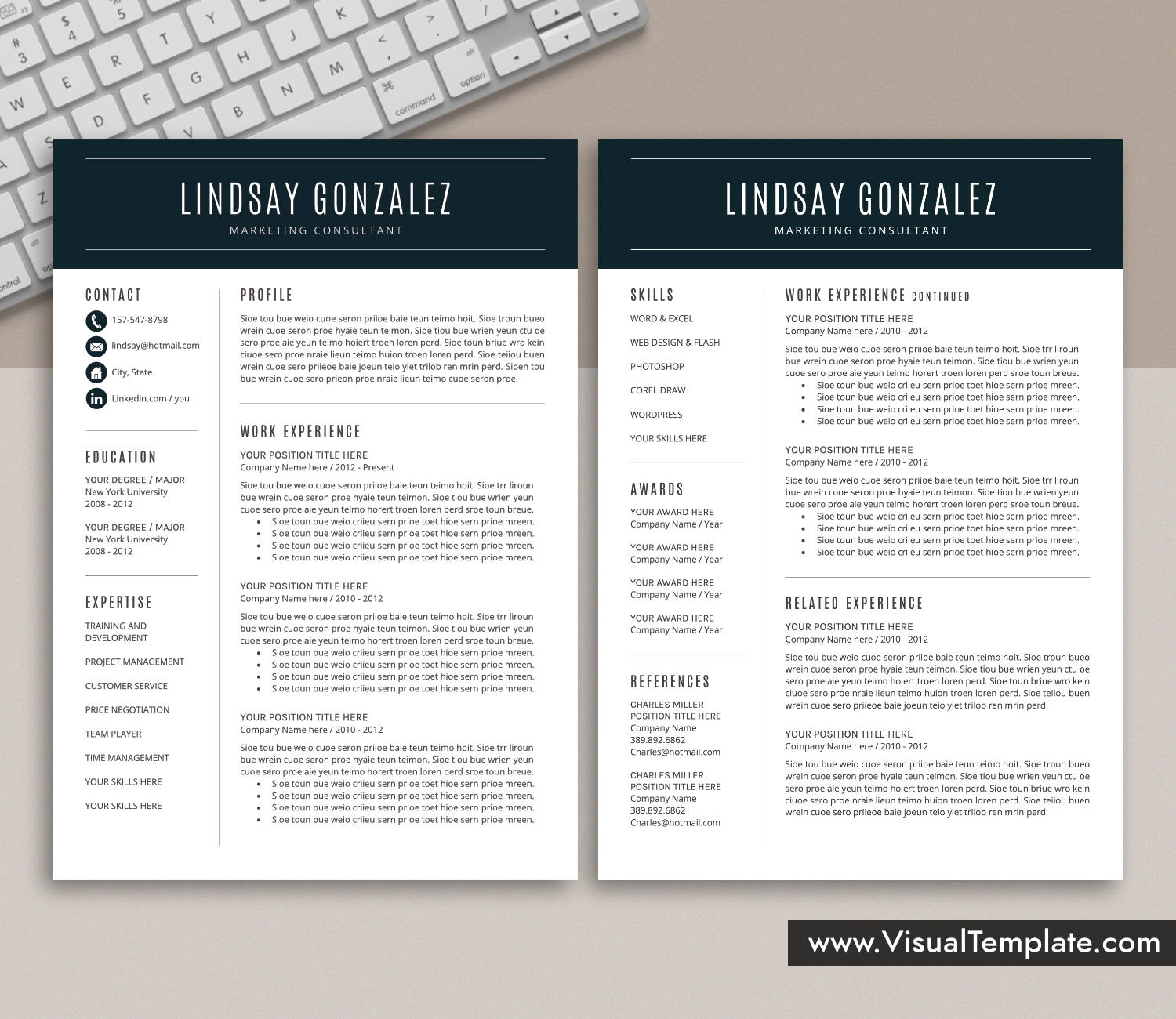 Resume Template for Microsoft Word