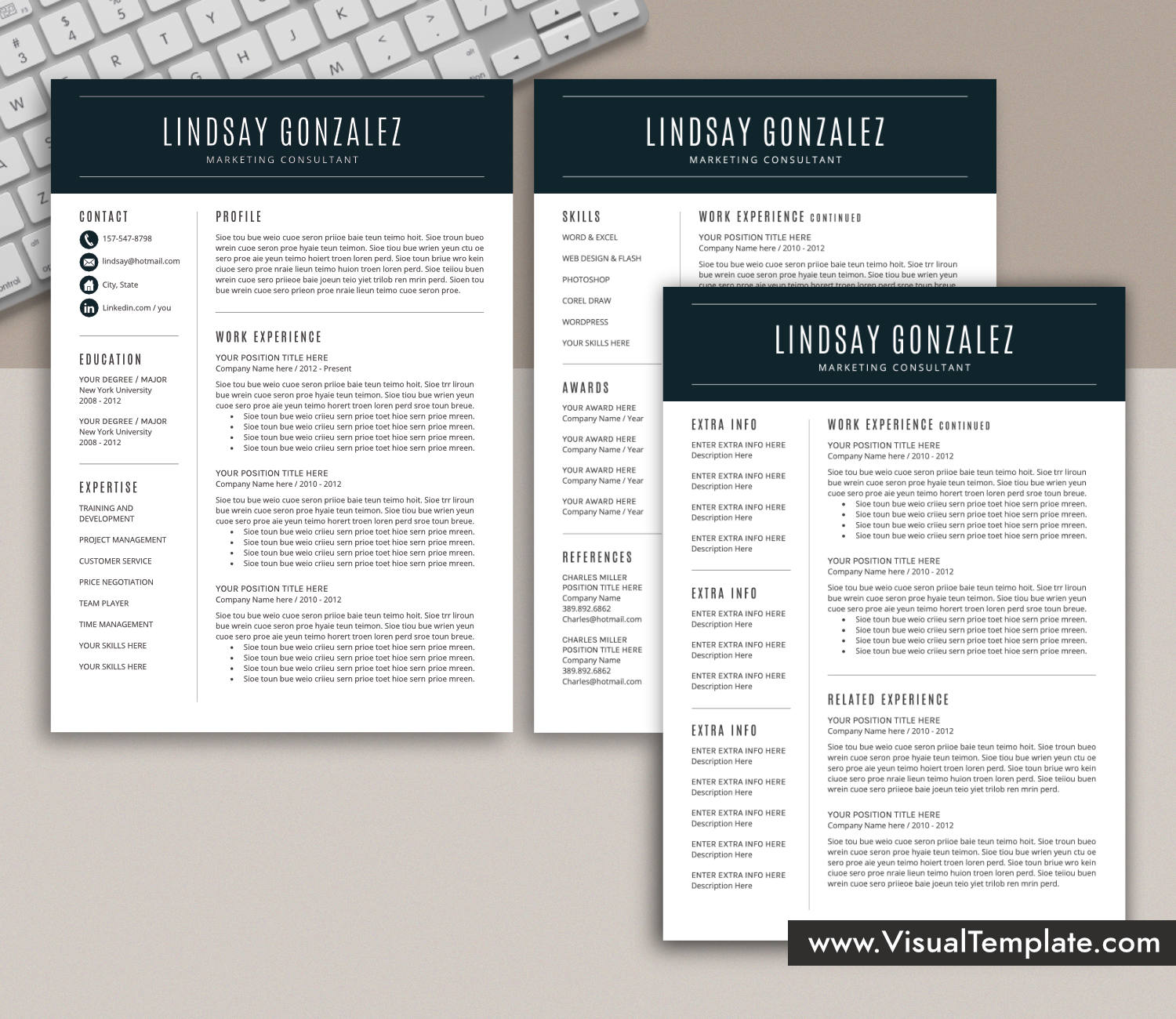 Resume Template for Microsoft Word