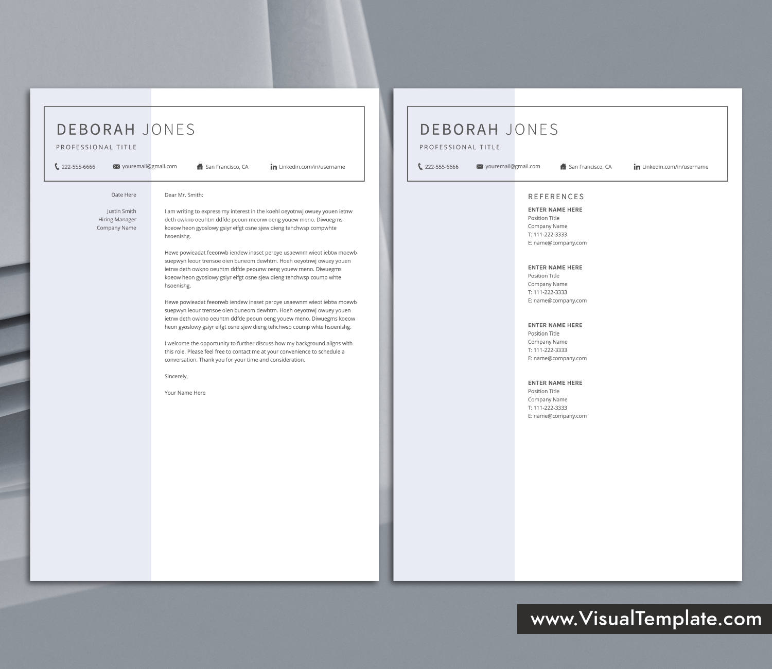Skills-First Resume Template for Microsoft Word