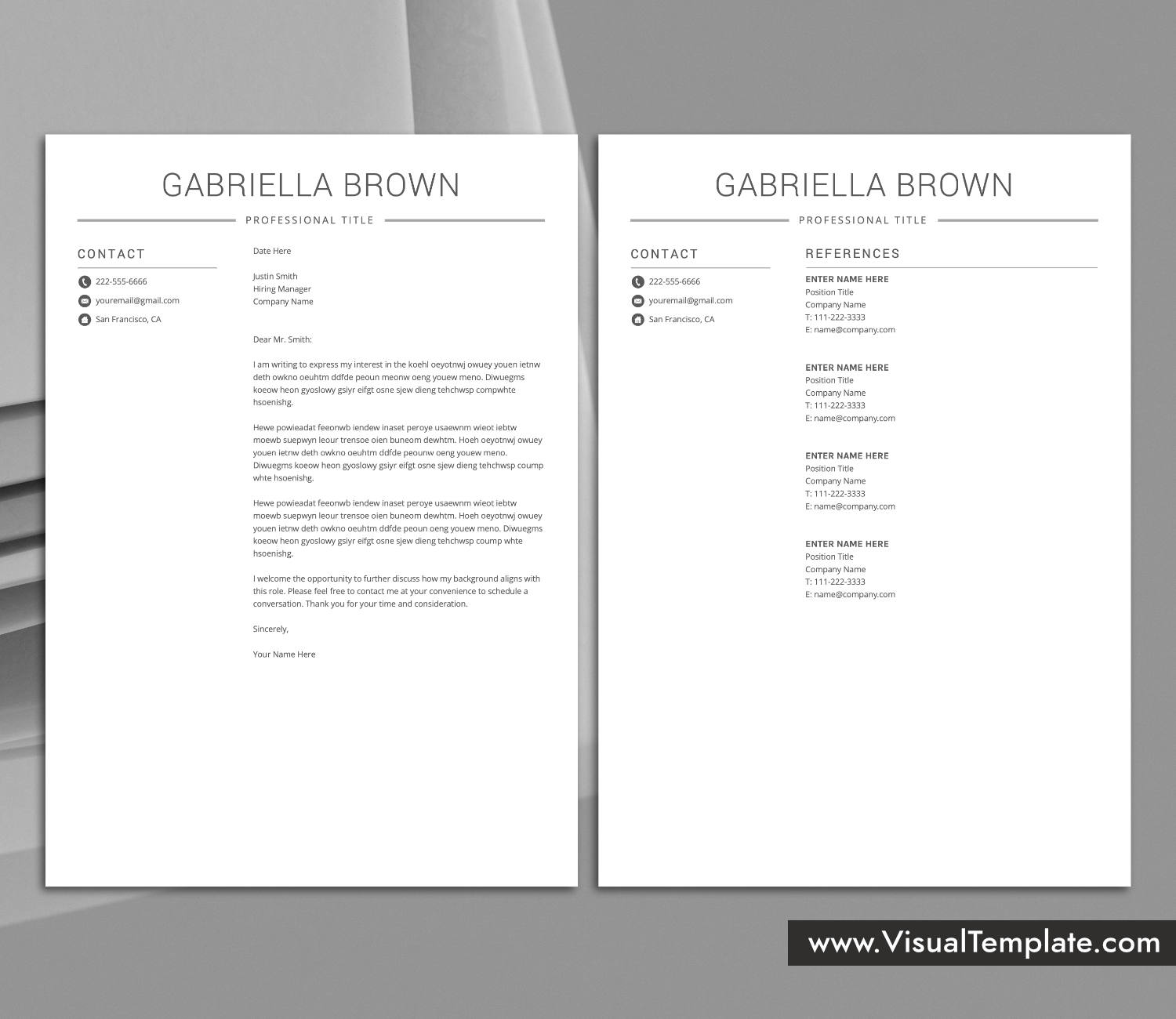 Skills-First Resume Template for Microsoft Word