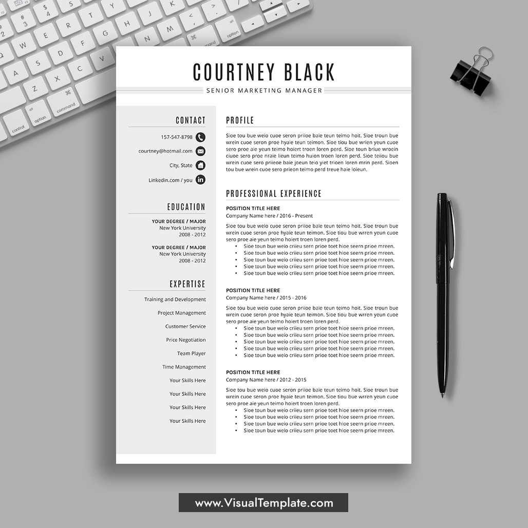 resume template for 2022