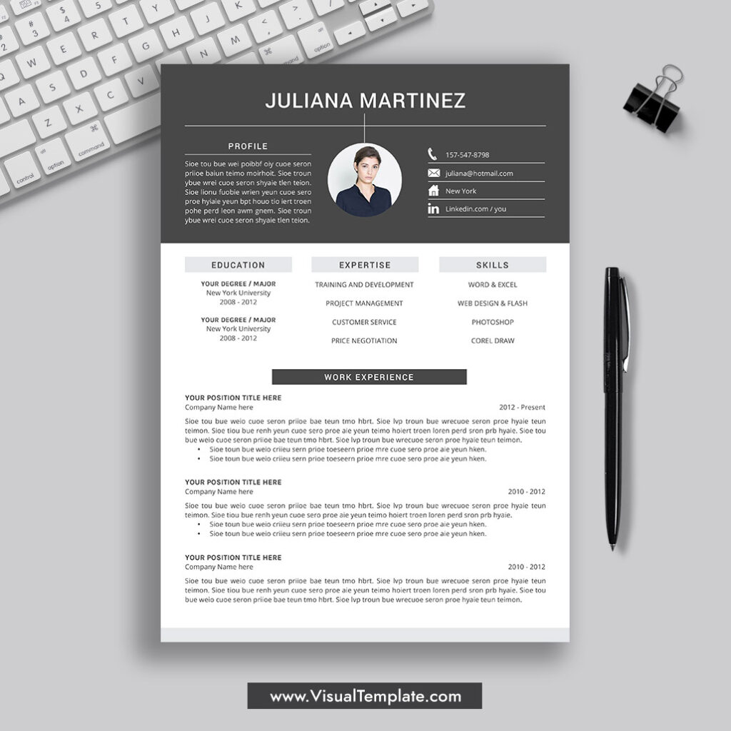 Sample Resume Templates 2022 Tantmahed