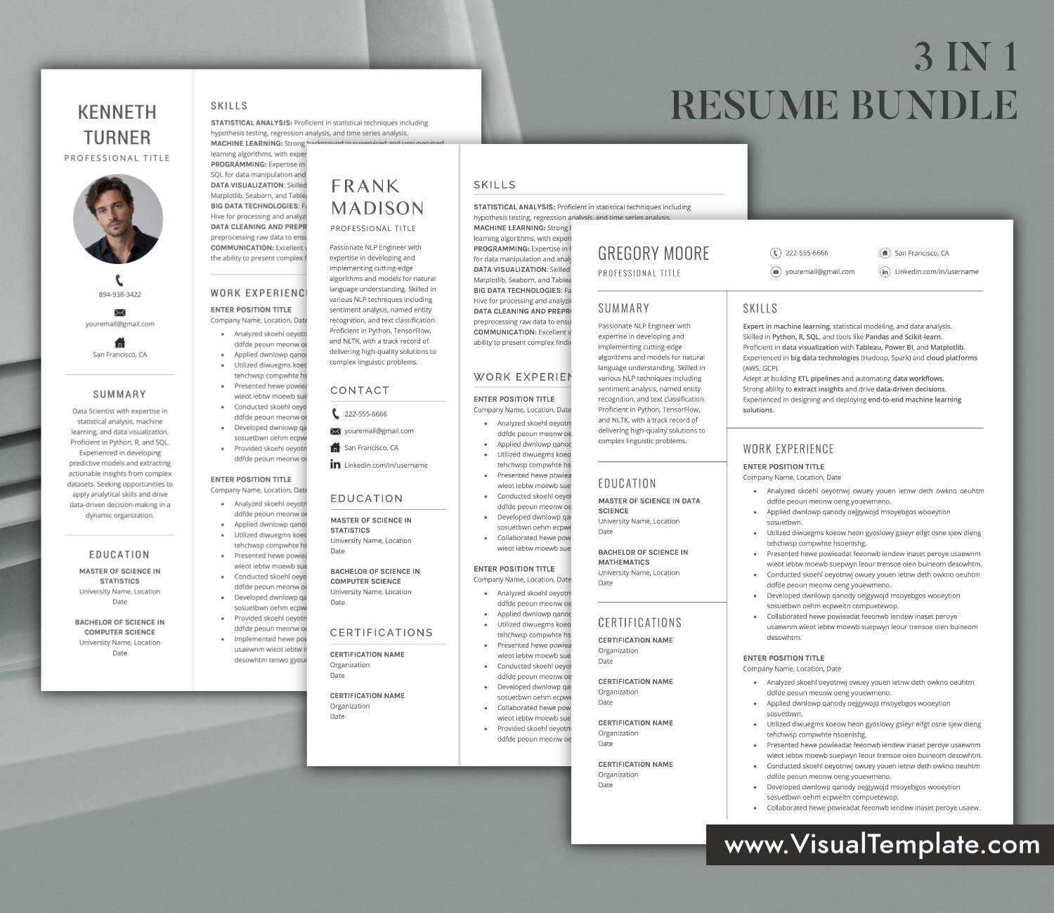 skill-first resume