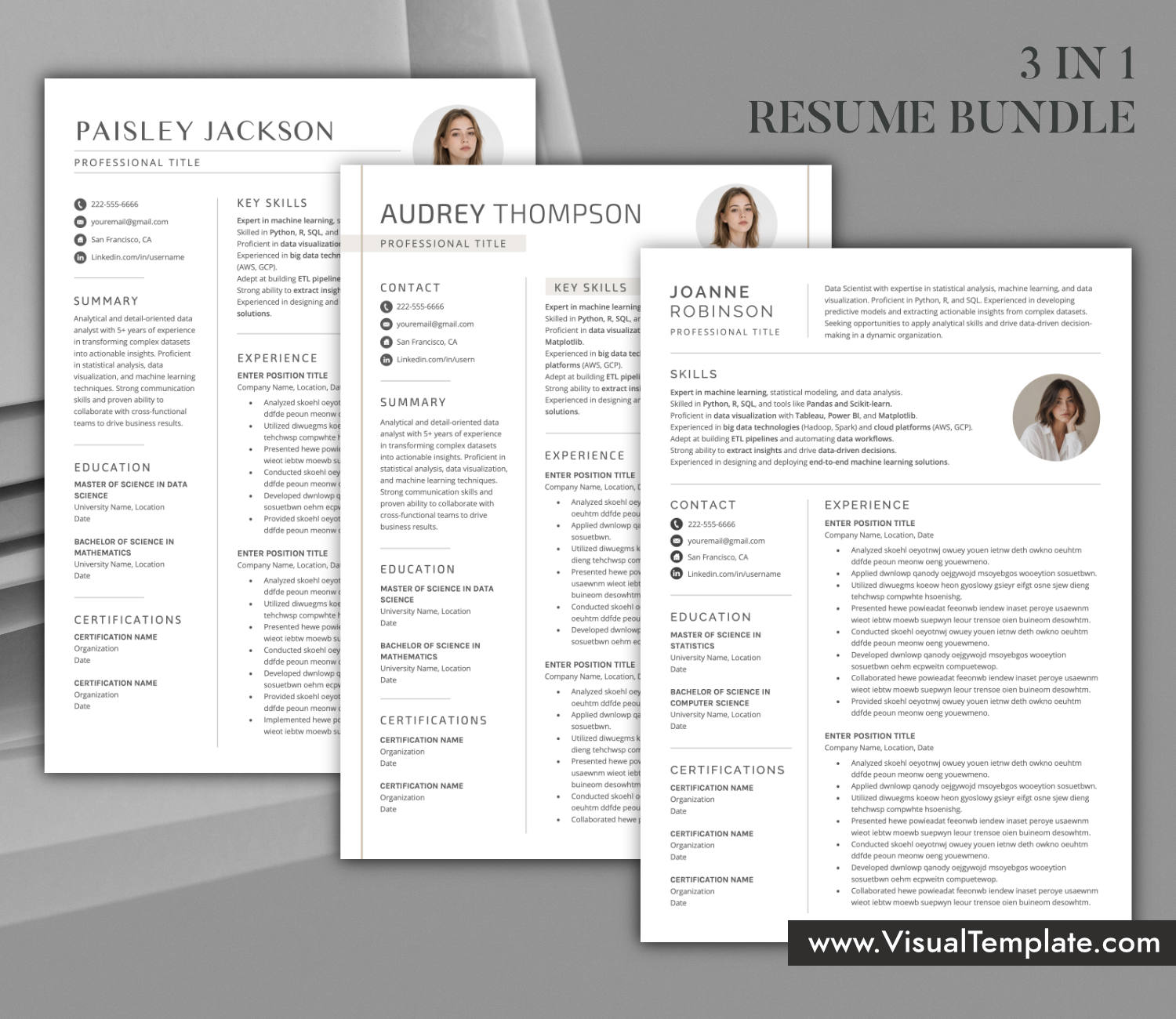 skill-first resume