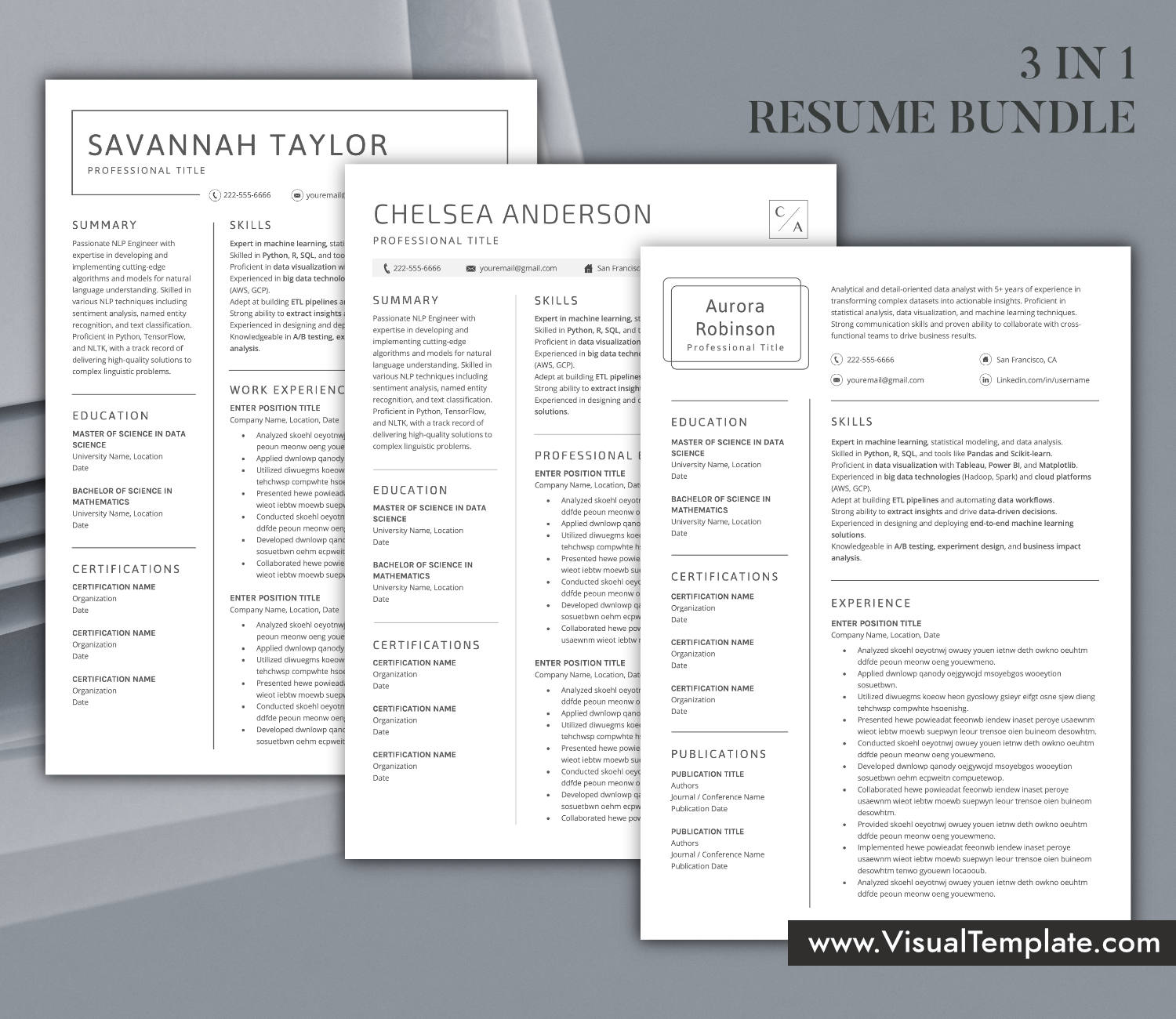 skill-first resume