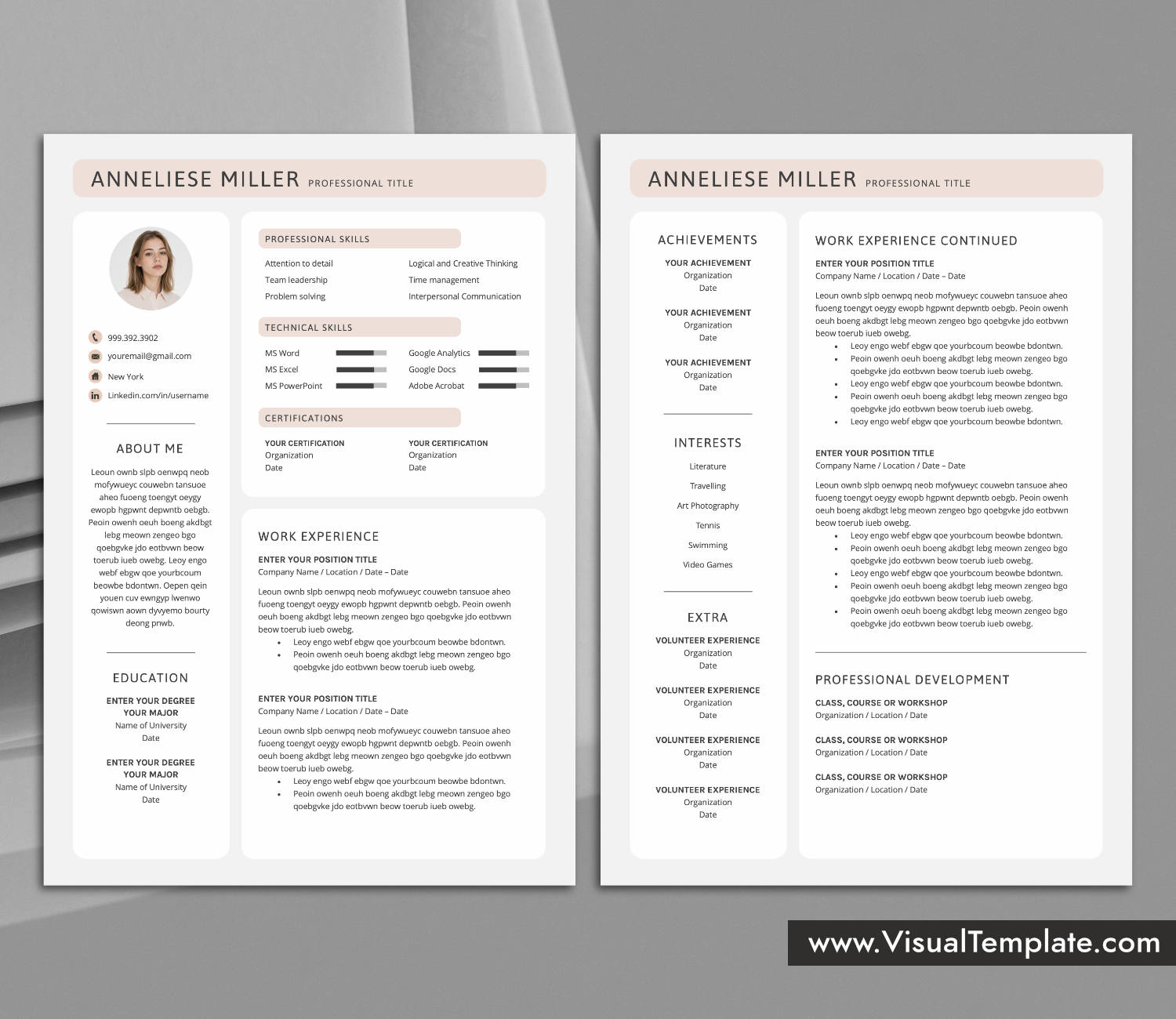 skill-first resume