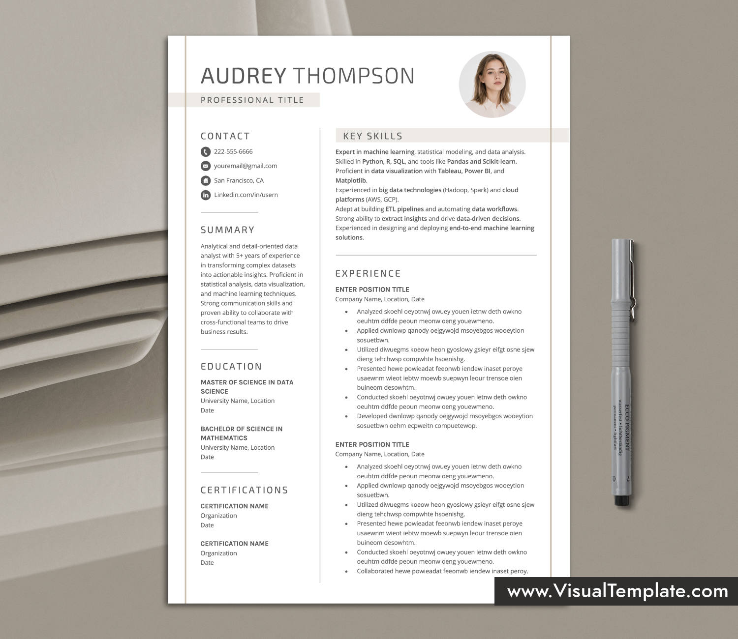 skill-first resume