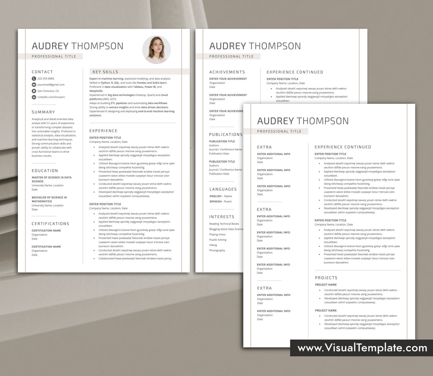 skill-first resume
