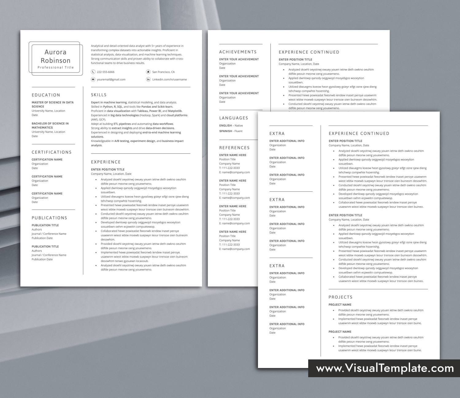 skill-first resume