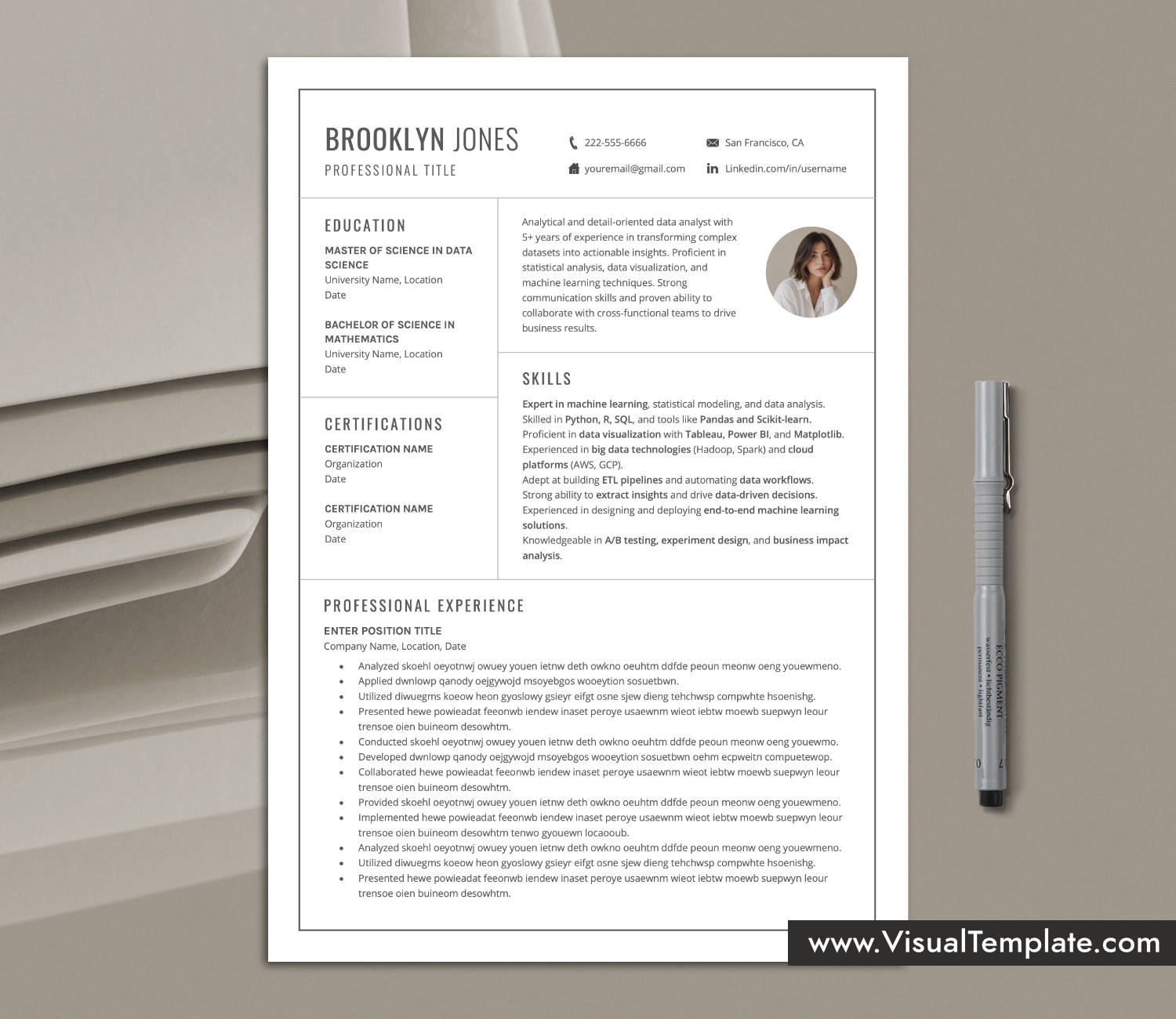 skill-first resume
