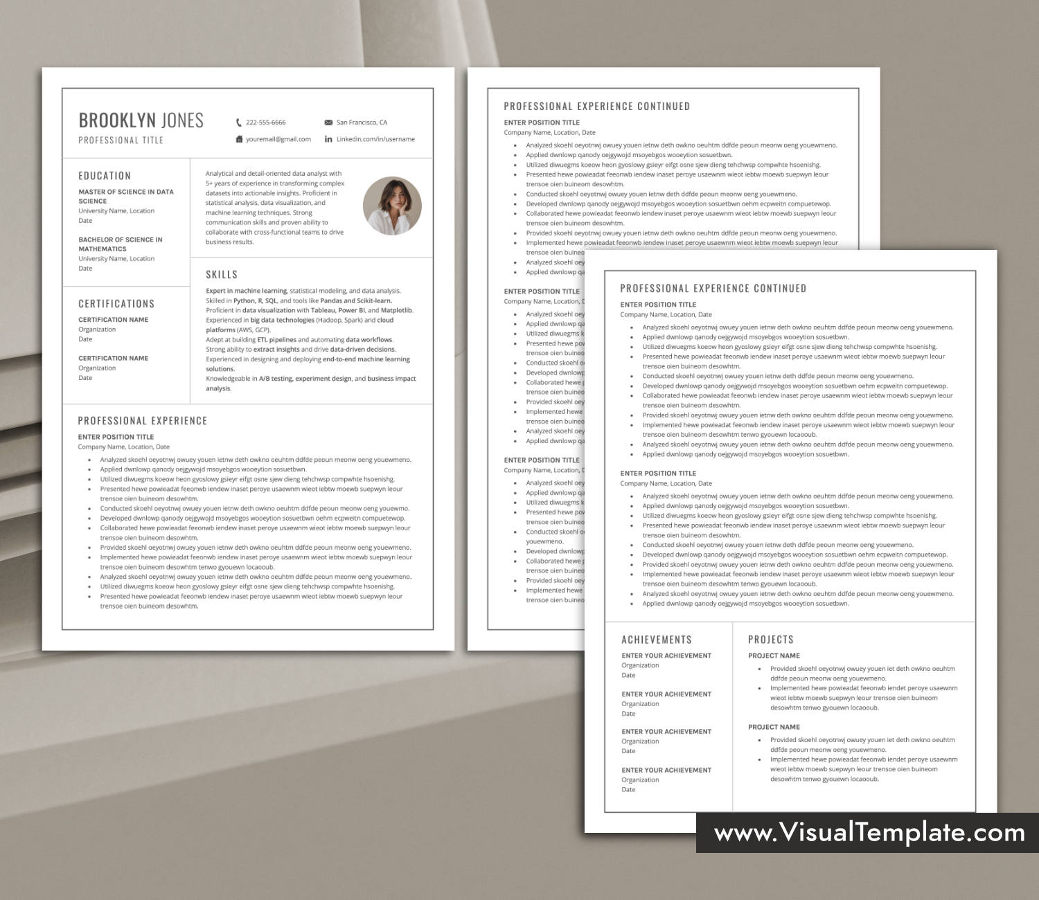 skill-first resume