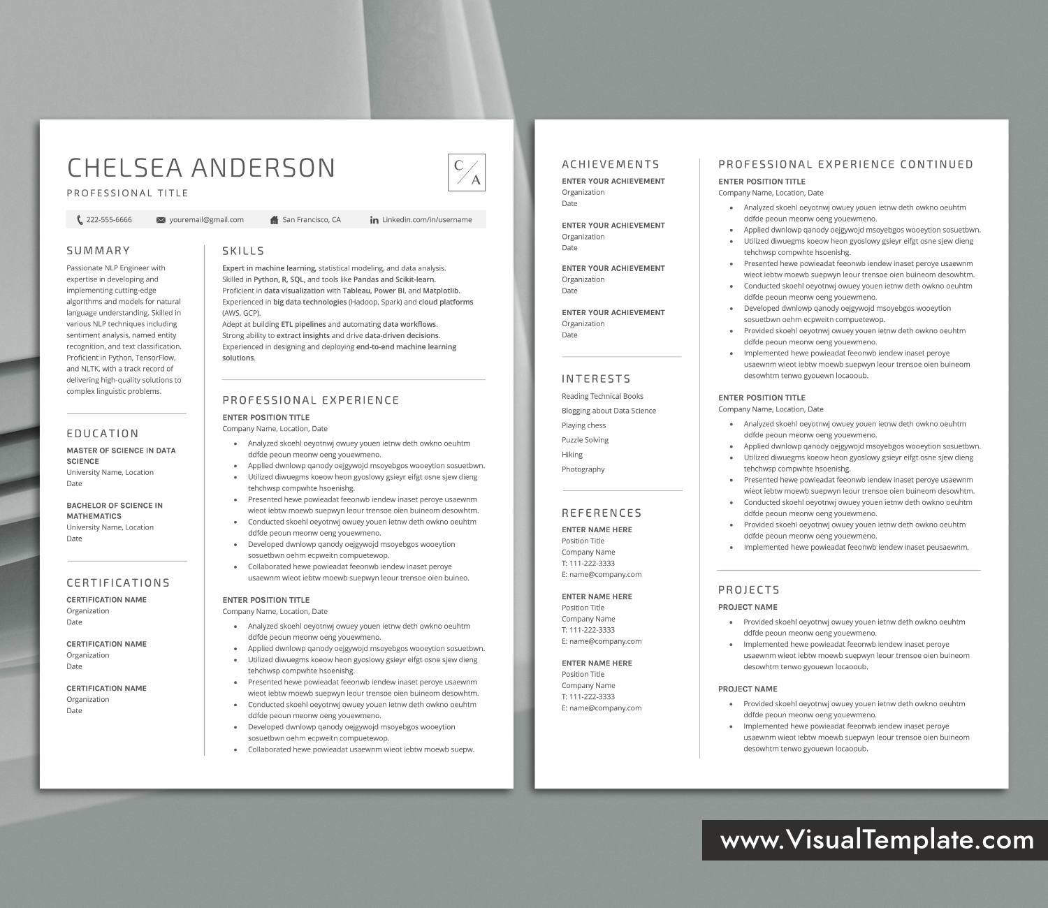 skill-first resume