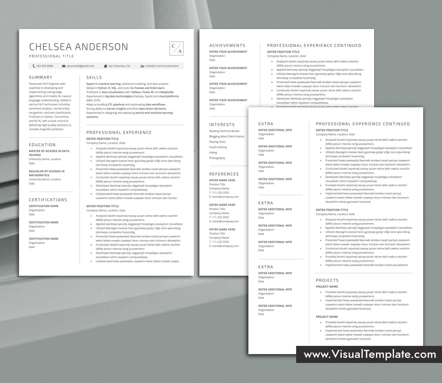 skill-first resume