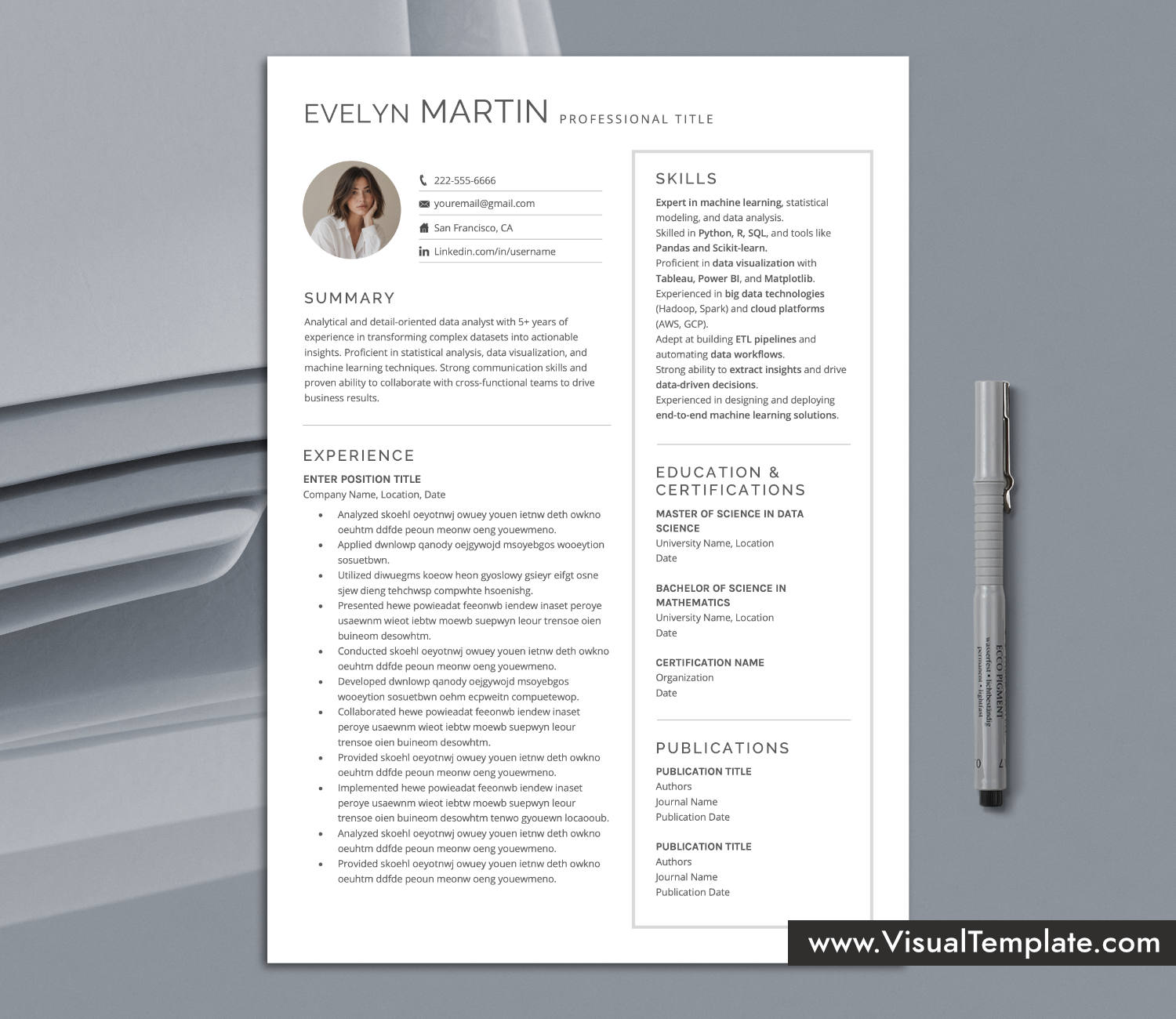 skill-first resume