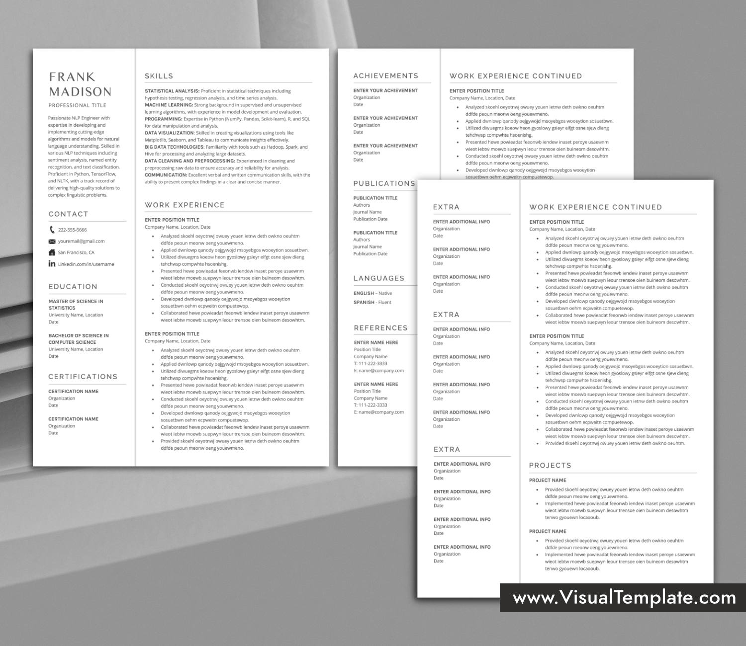skill-first resume