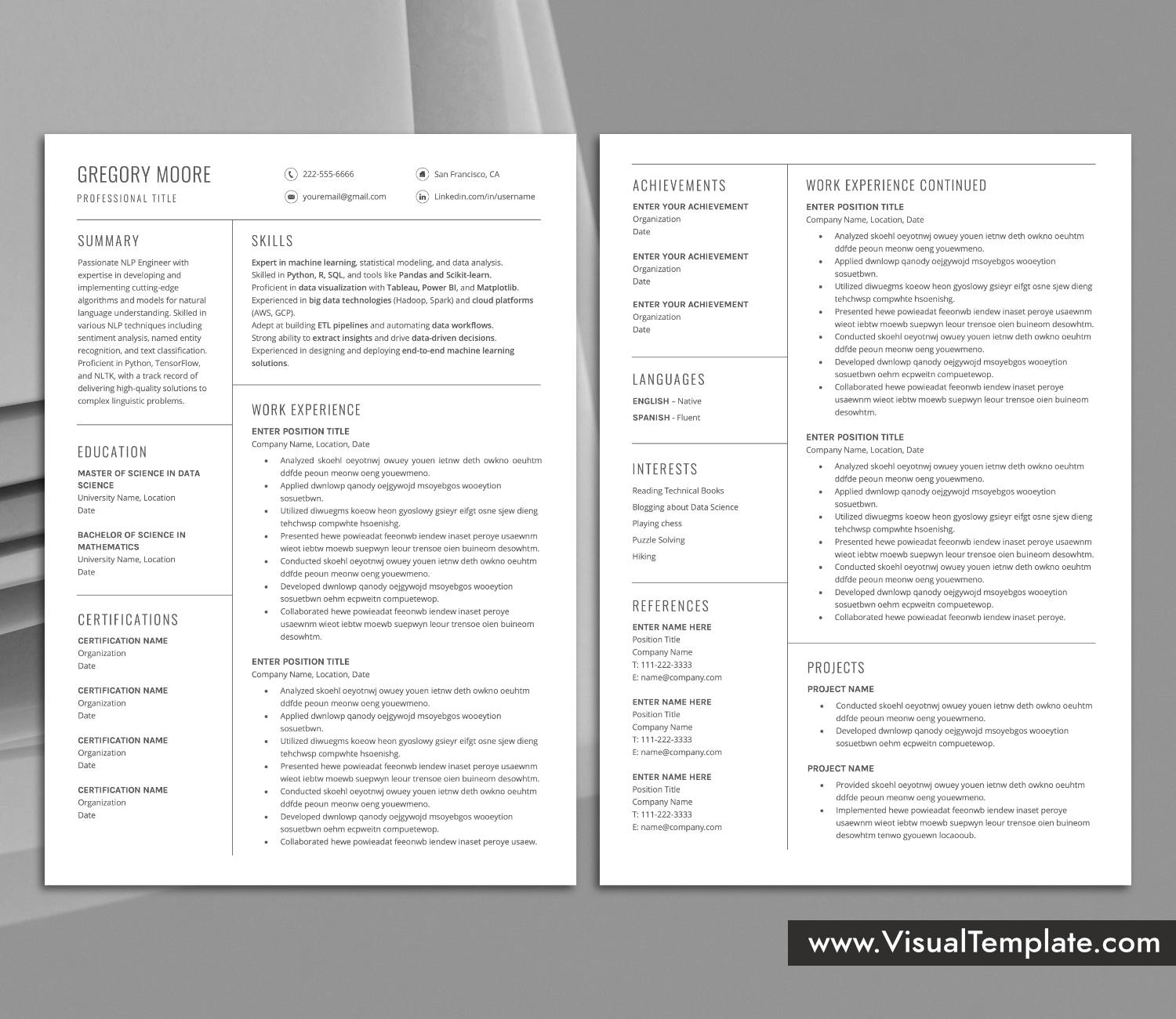 skill-first resume