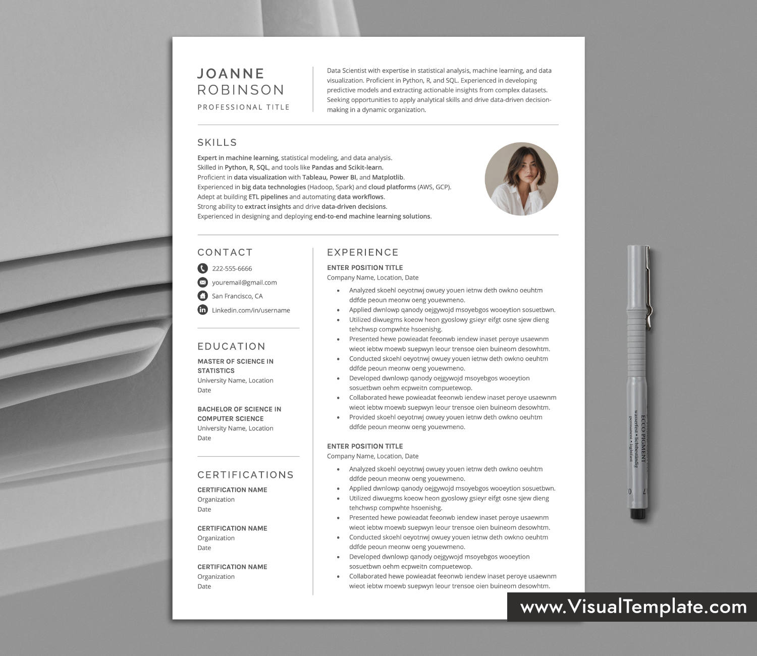 skill-first resume