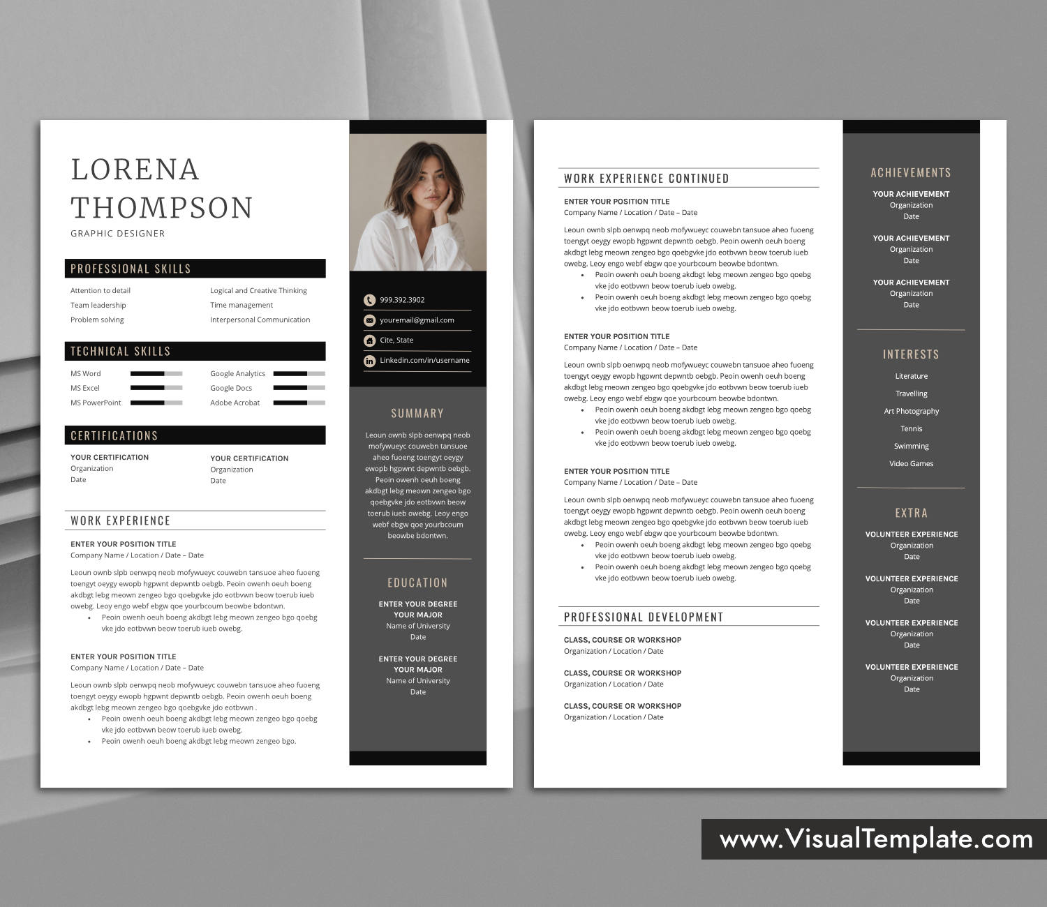 skill-first resume