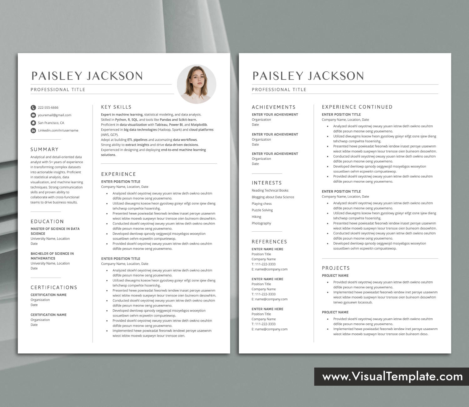 skill-first resume
