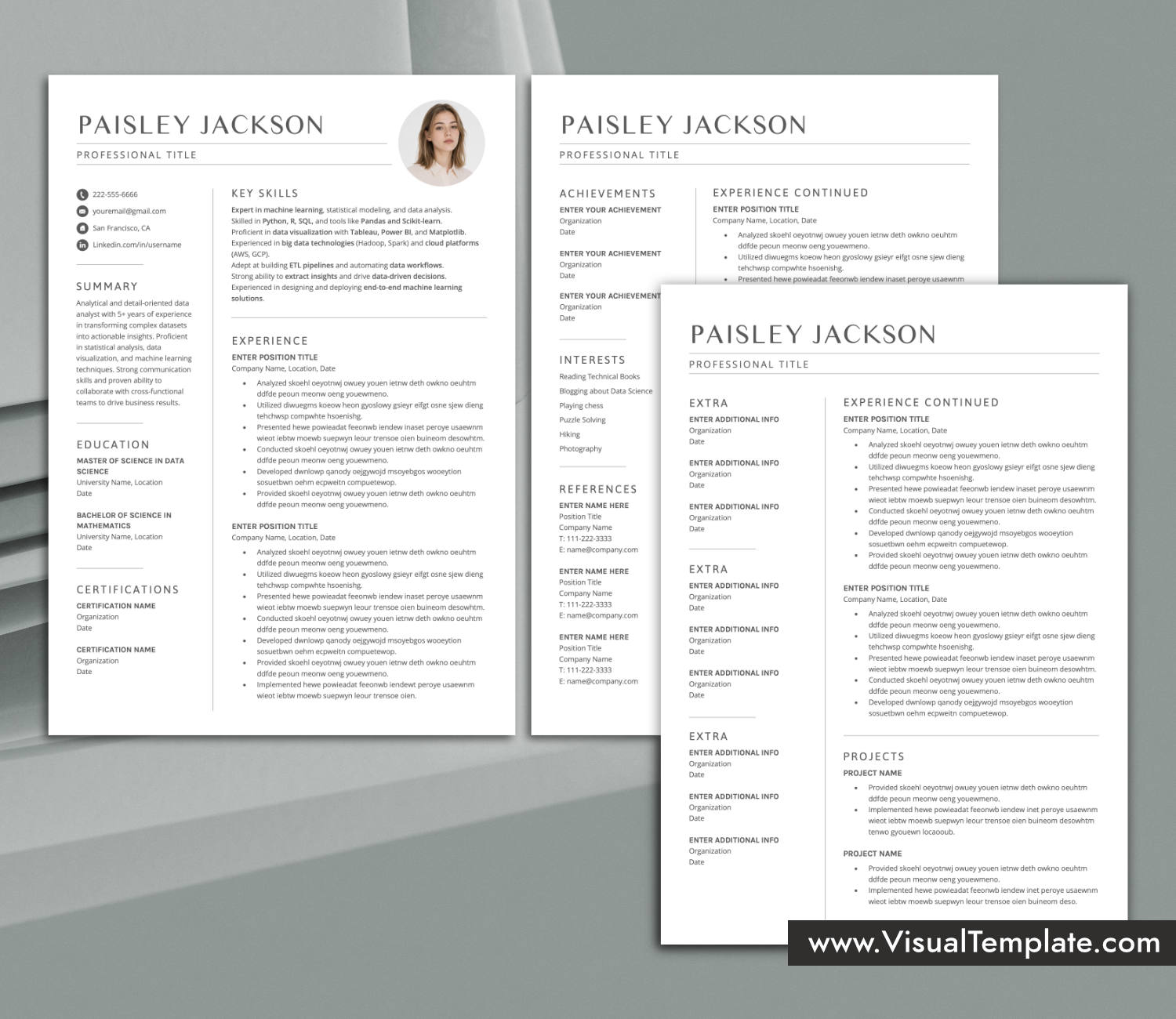 skill-first resume