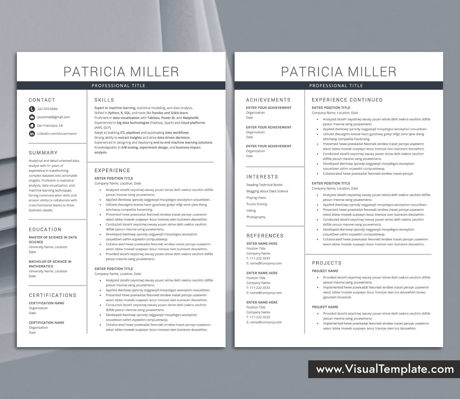 skill-first resume