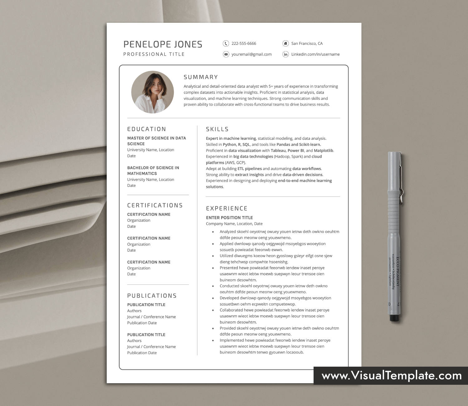 skill-first resume