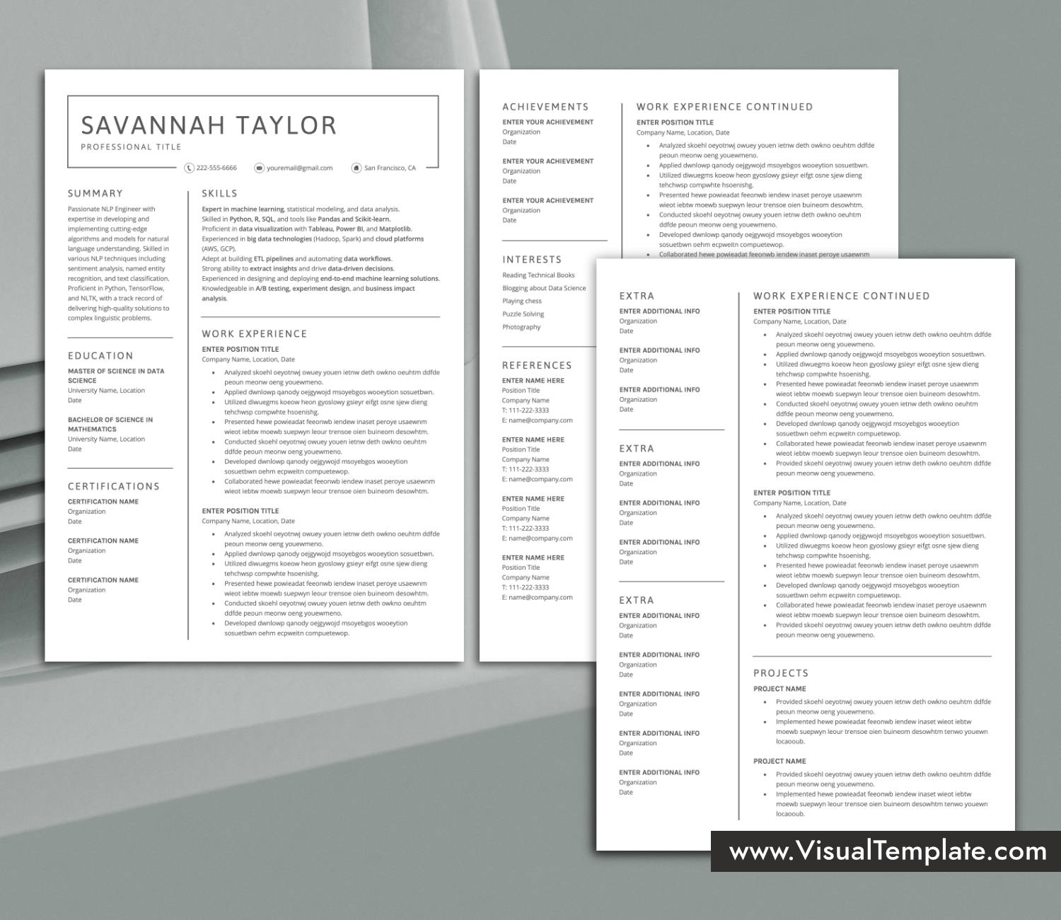 skill-first resume