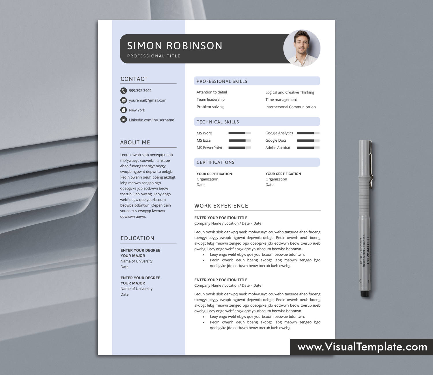 skill-first resume